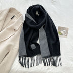 The Dual-Tone Heritage Wool Scarf