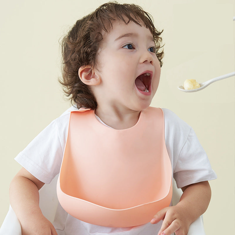 The Vora Sprout Ultra-Soft Silicone Bib