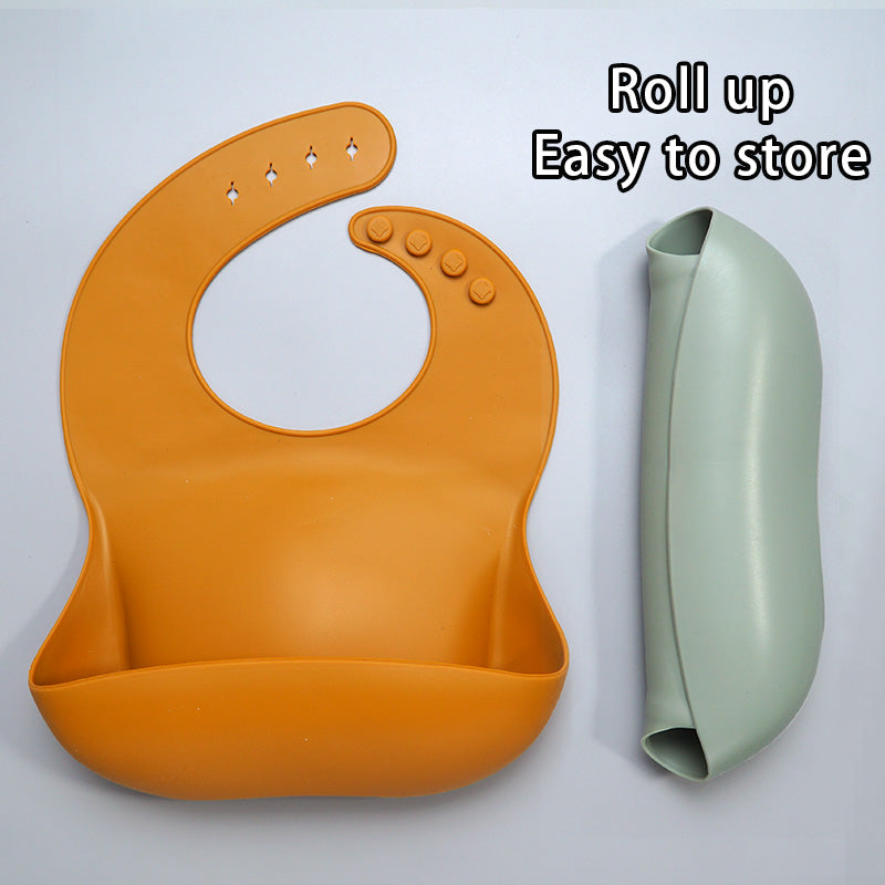 The Vora Sprout Ultra-Soft Silicone Bib