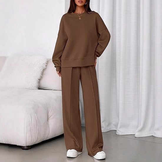 The Downtown Ribbed Hoodie & Jogger Set