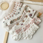 The Aesthetic Edit: Sweet & Trendy Knee-High Collection (8-Pair Set)