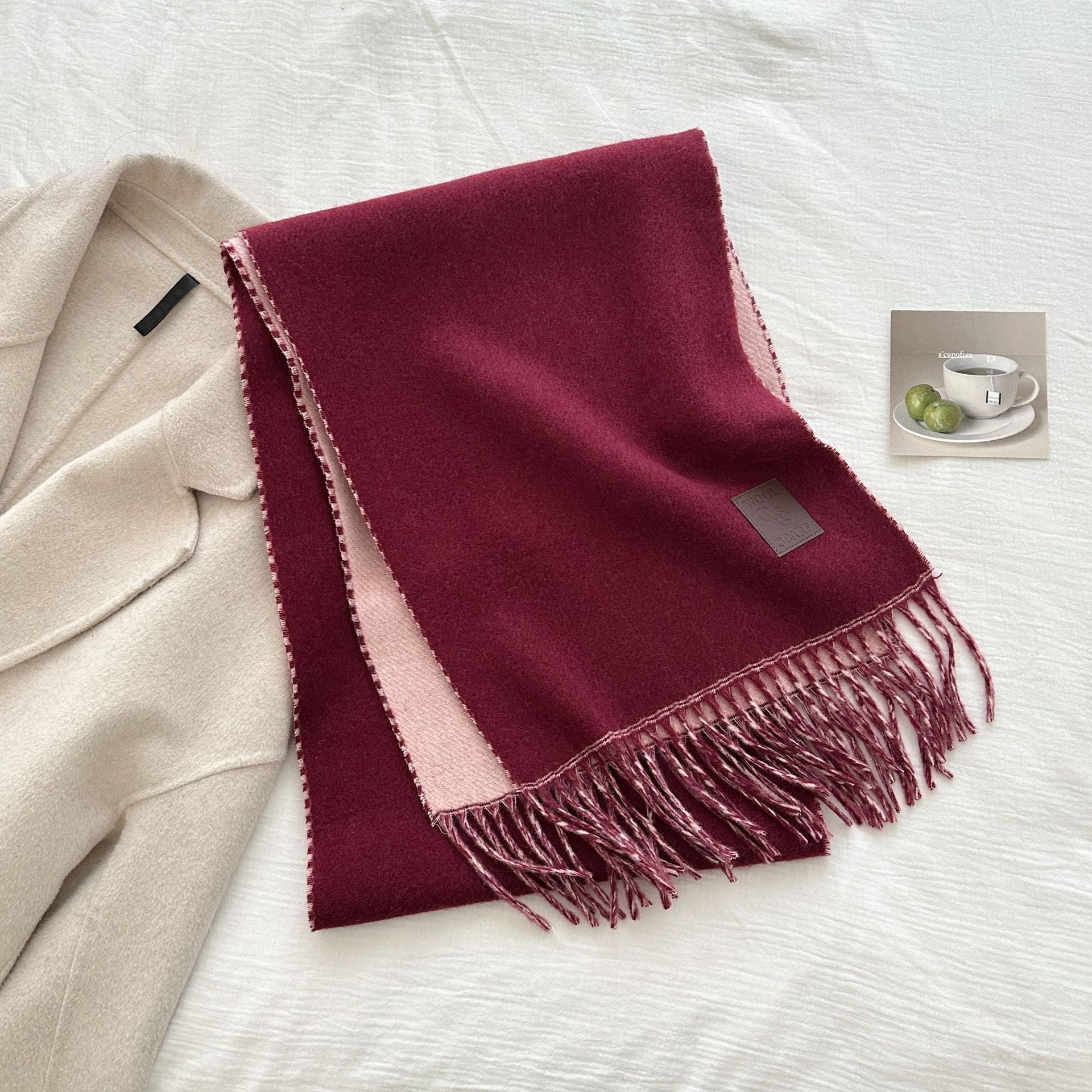 The Dual-Tone Heritage Wool Scarf