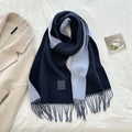 The Dual-Tone Heritage Wool Scarf