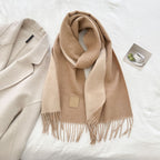 The Dual-Tone Heritage Wool Scarf