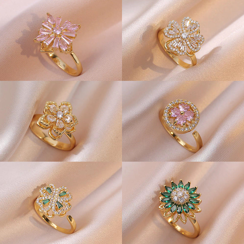 The Everlasting Bloom Flower Ring