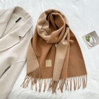 The Dual-Tone Heritage Wool Scarf